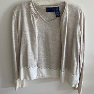 Vintage Liz Claiborne Liz Sport Sweater Set